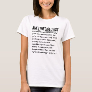 Anaesthesiologist  T-Shirt