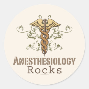 Anaesthesiology Rocks Stickers