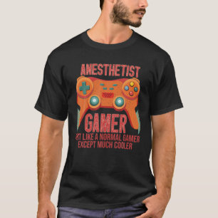 Anaesthetist Gamer Video Game Controller For Anest T-Shirt