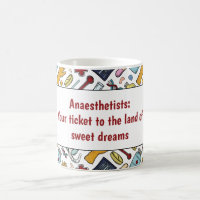 Anaesthetist medical pun doctor pattern gift