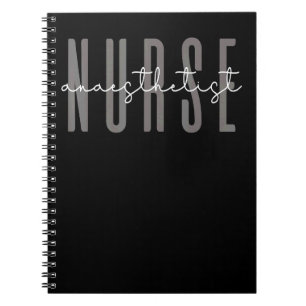 Anaesthetist Nurse Medical Nurses Stylish Notebook