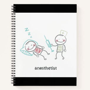 Anaesthetist Spiral Notebook