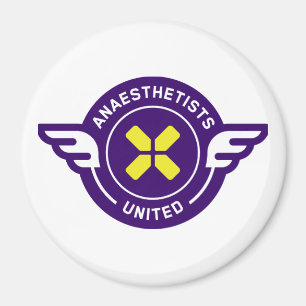 Anaesthetists United Badge Magnet