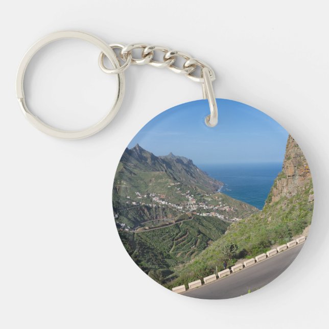 Anaga Mountains Key Ring (Front)