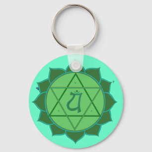 Anahata Chakra Keychain