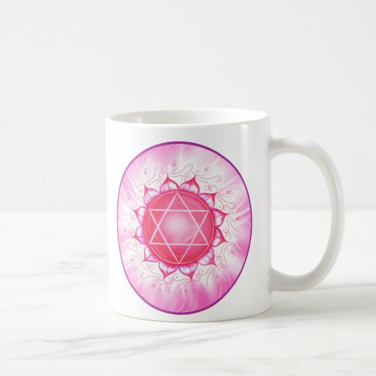 Anahata chrakra of the heart coffee mug
