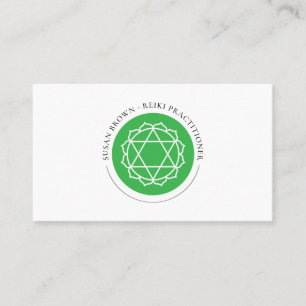 Anahata Heart Chakra Business Card