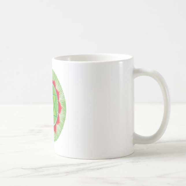 Anahata Heart White 325 ml  Classic White Mug (Right)