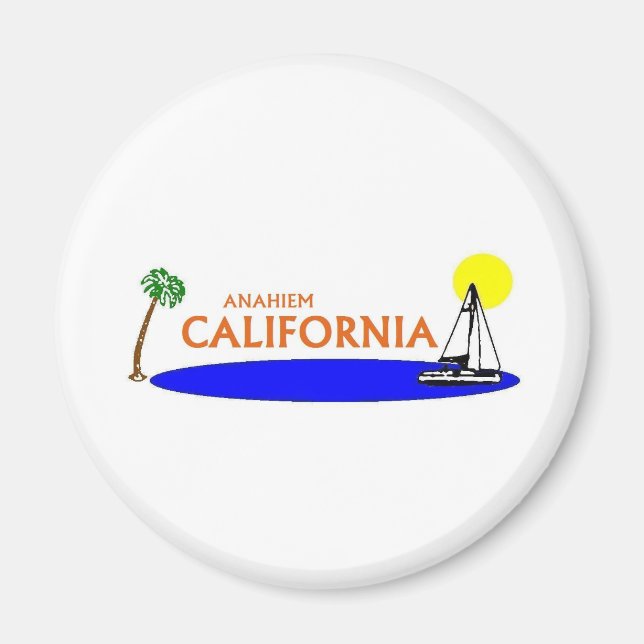 Anaheim, California Magnet (Front)
