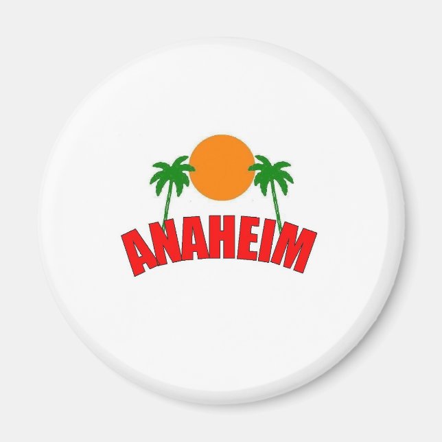Anaheim, California Magnet (Front)