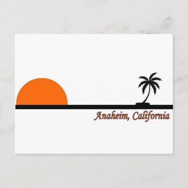 Anaheim, California Postcard (Front)