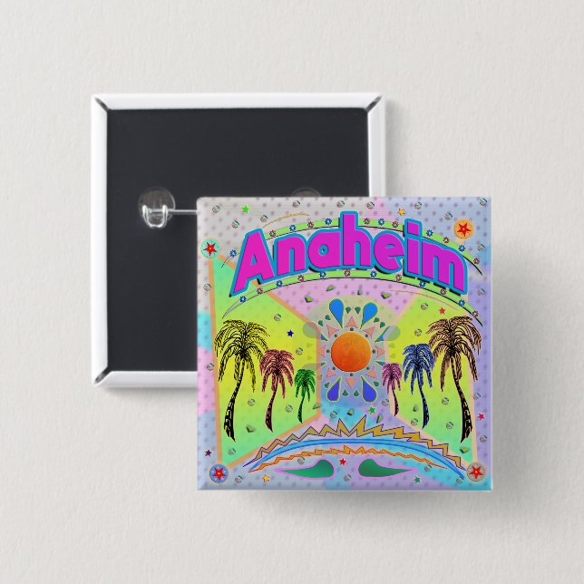 Anaheim Calm Desire Button (Front & Back)