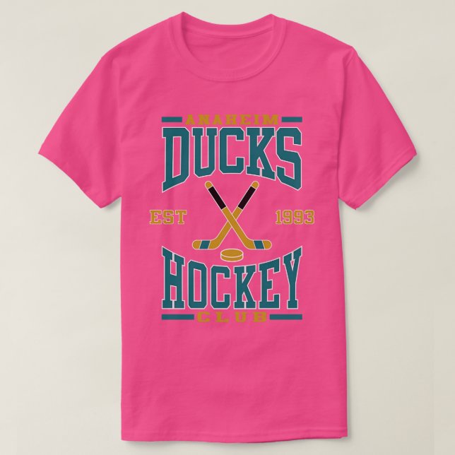 Anaheim Ducks Hockey Club T-Shirt (Design Front)