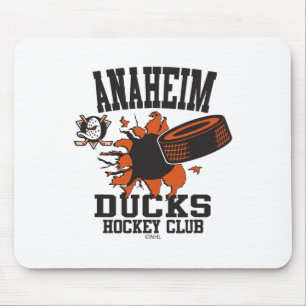 Anaheim Ducks Hockey Puck Burst Officially License Mouse Mat