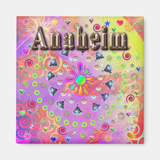 Anaheim Lucky Golden Magnet (Front)