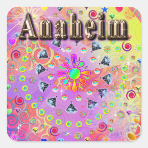 Anaheim Lucky Golden Sticker