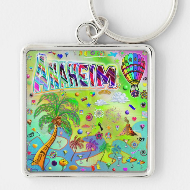 Anaheim Timeless Melody Keychain (Front)