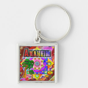 Anaheim Tropical Friends Keychain