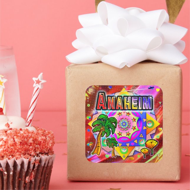 Anaheim Tropical Friends Sticker (Party)