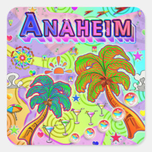 Anaheim Vacation Target Sticker
