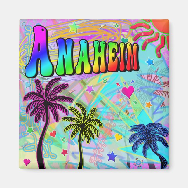 Anaheim Vivid Romance Magnet (Front)
