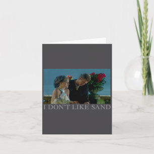 Anakin & Padme Movie Ster I Don't Like Sand Card