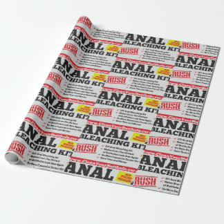 ANAL BLEACHING KIT WRAPPING PAPER