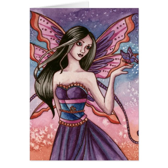 Analiese - Butterfly Fairy Card (Front)