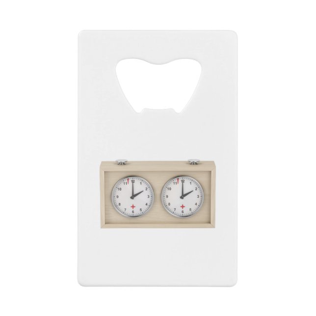 Analog chess clock (Front)