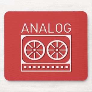 Analogue (cassette) mouse mat