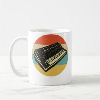 Analogue Retro Modular Synthesizer Keyboard Synthe Coffee Mug