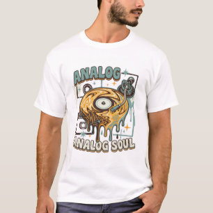 Analogue Soul Vintage Vinyl Record T-Shirt