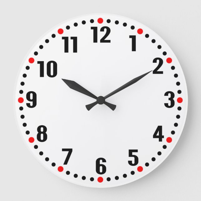 Analogue Style Large Clock (Front)