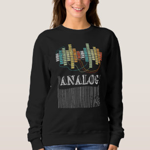 Analogue Synthesizer Music Retro Vintage Outfit Sweatshirt