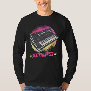Analogue Synthesizer - Synthfluencer - Synth Retro T-Shirt