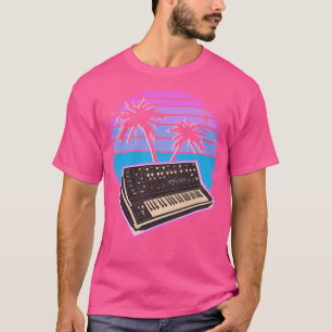Analogue Synthesizer Synthwave Vintage Retrowave T-Shirt