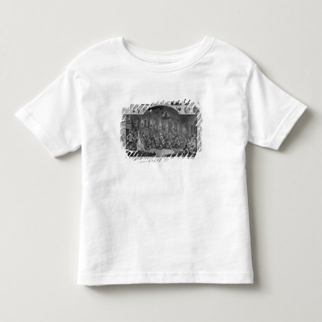 Analysis of Beauty, Plate II, 1753 Toddler T-Shirt (Front)