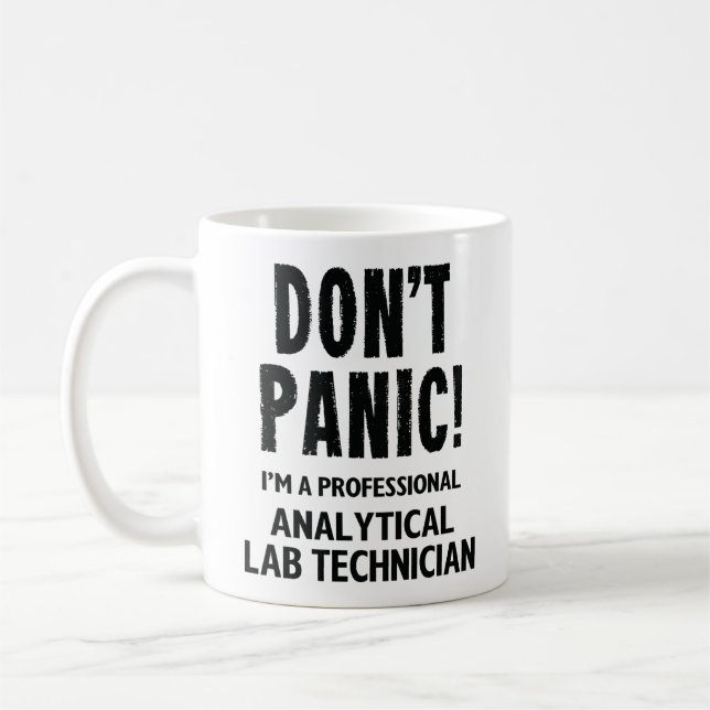 Analytical Lab Technician Coffee Mug (Left)