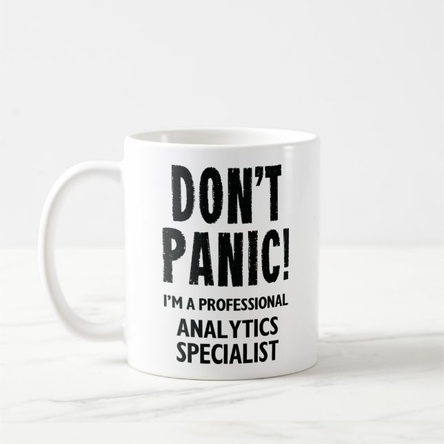 Analytics Specialist Coffee Mug (Left)