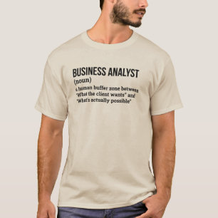 Analytics Specialist Funny Meaning T-Shirt