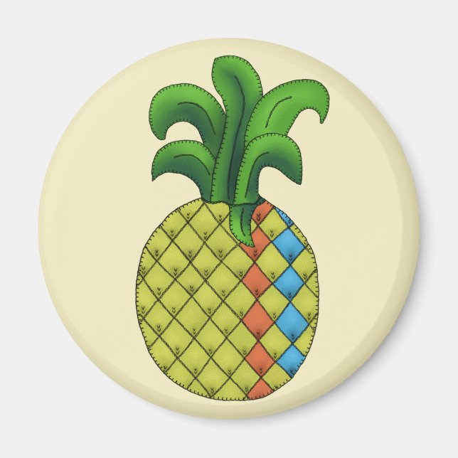Ananas Magnet (Front)