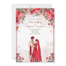 Anand Karaj Invites, Sikh wedding Invite