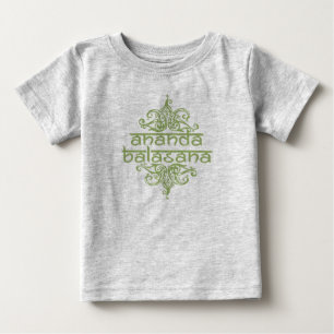 ananda balasana (happy baby) baby T-Shirt