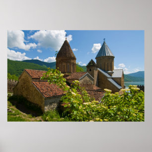 Ananuri Fortress Scenic Poster