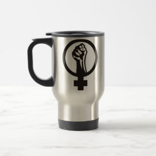 Anarcha feminism travel mug