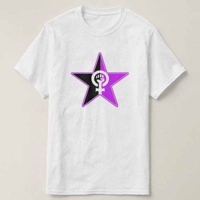 Anarcha-feminist Revolutionary Feminist T-Shirt (Design Front)