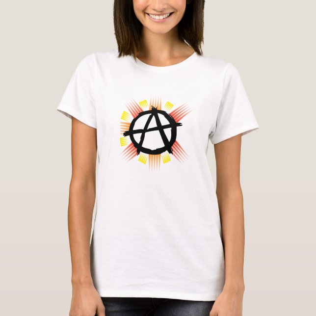Anarchapulco White T Shirt Women (Front)