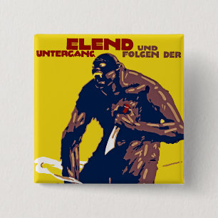 Anarchie 15 Cm Square Badge