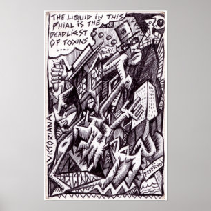 Anarchist at Large by Brian Benson Poster