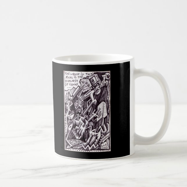 Anarchist at Large Coffee Mug (Right)